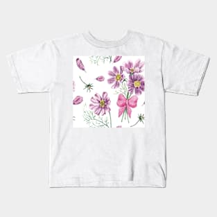 Pattern cosmea Kids T-Shirt